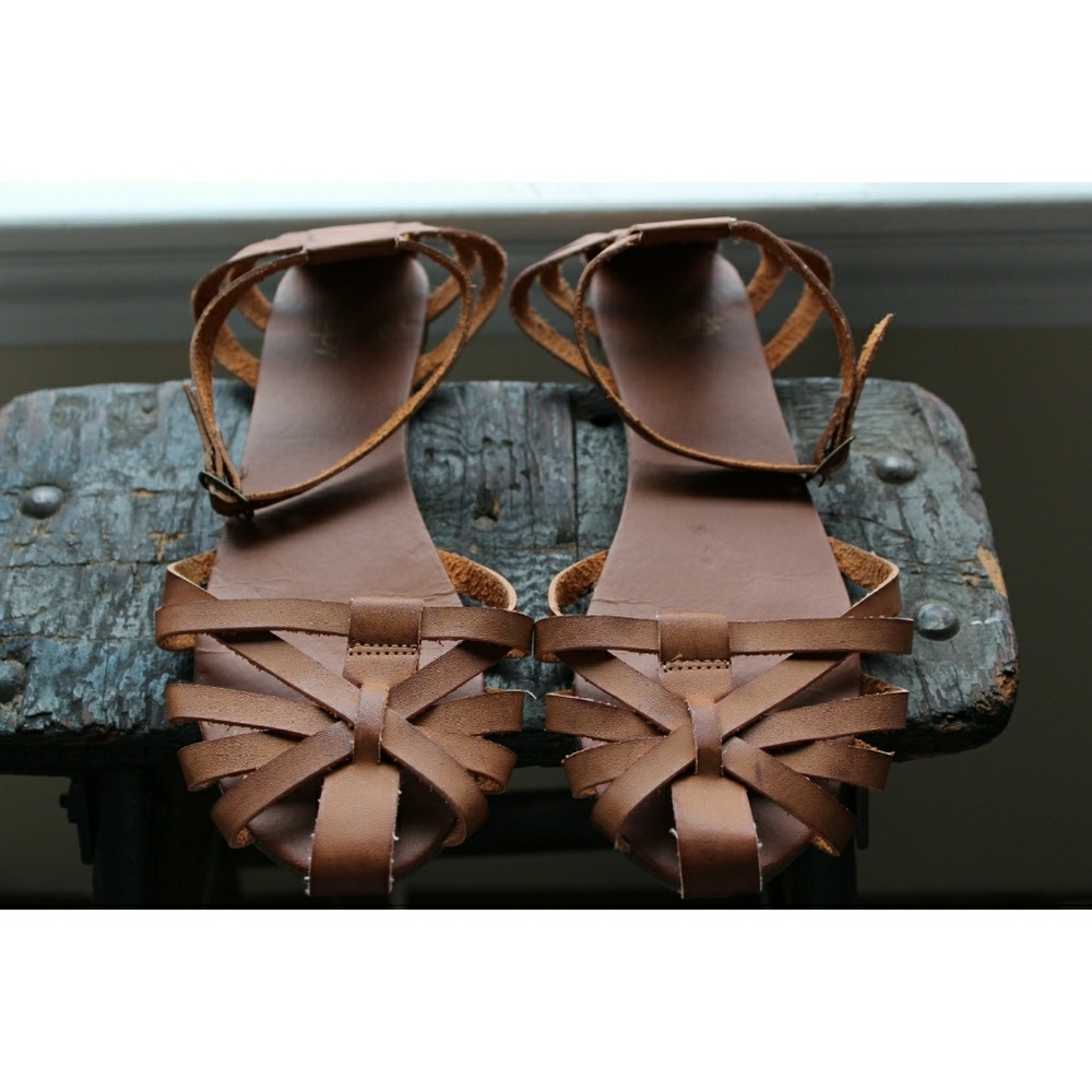 Black Poppy Sandals